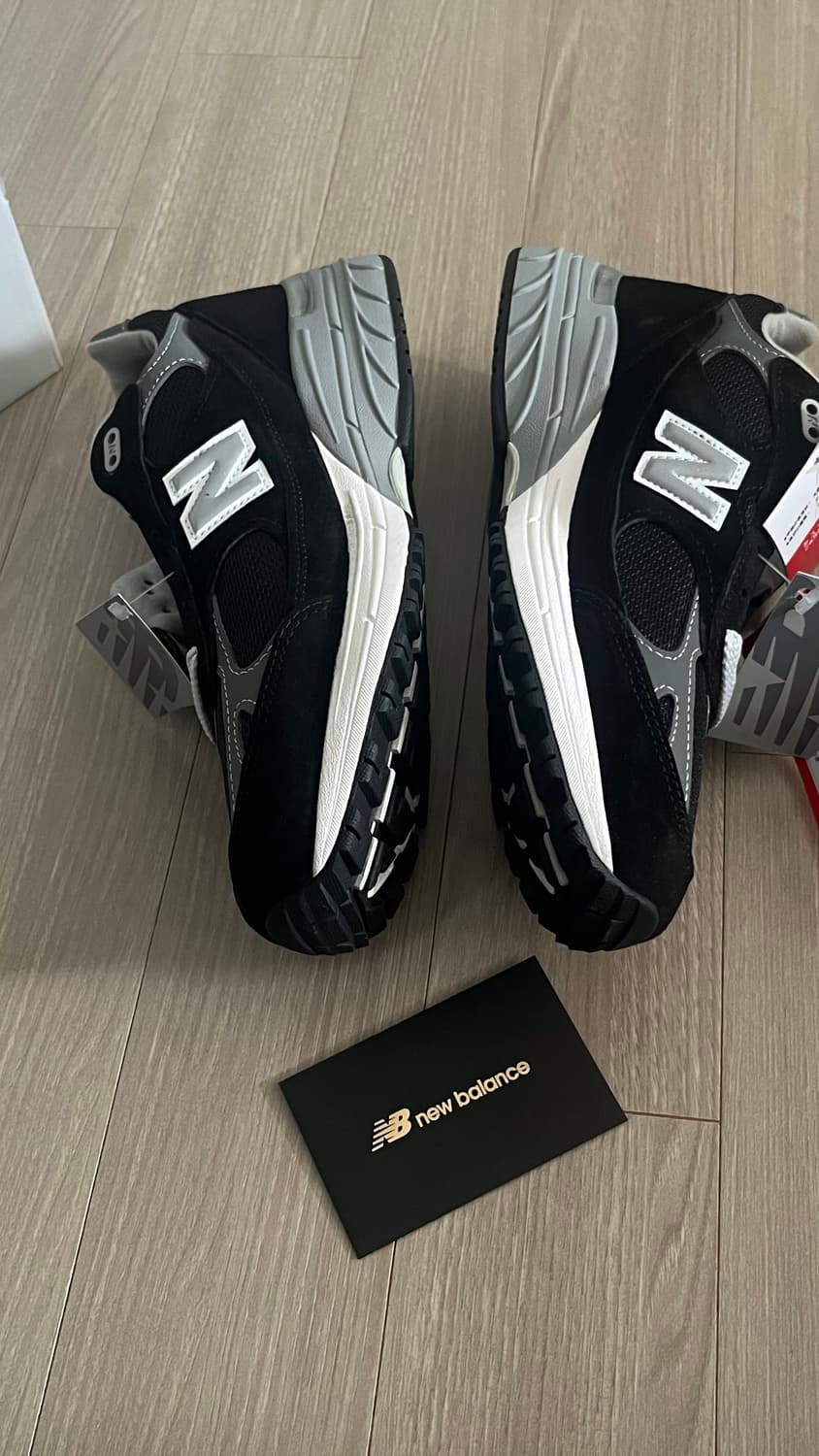 뉴발란스993 made in USA 블랙 265새제품 상품이미지3