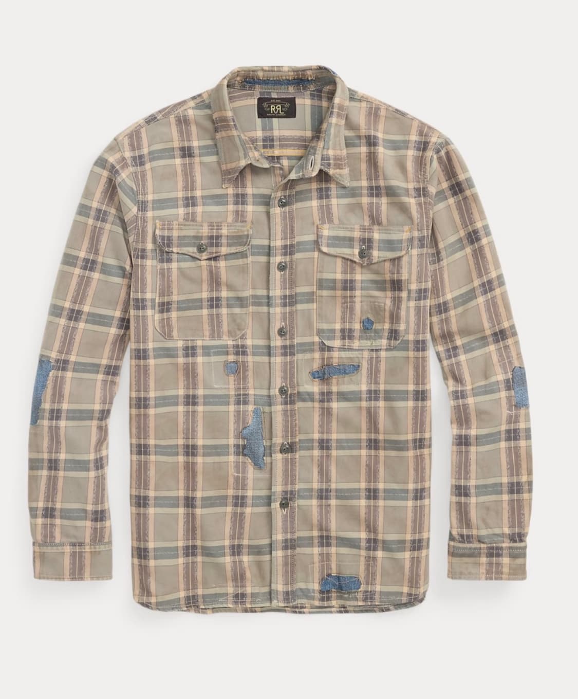 RRL 더블알엘 25fw 리페어 셔츠 L 상품이미지1