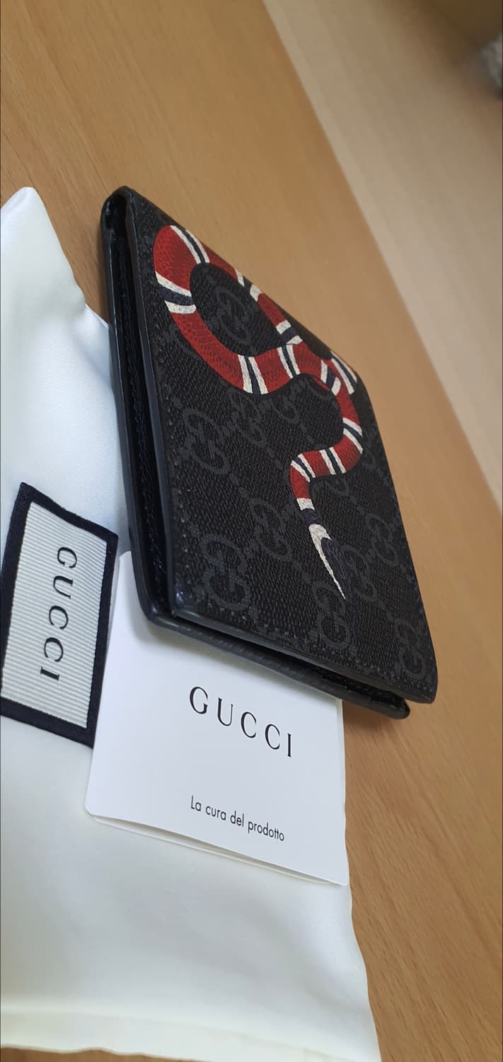 구찌 스네이크 반지갑/지갑 정품A급(감정O) 상품이미지6