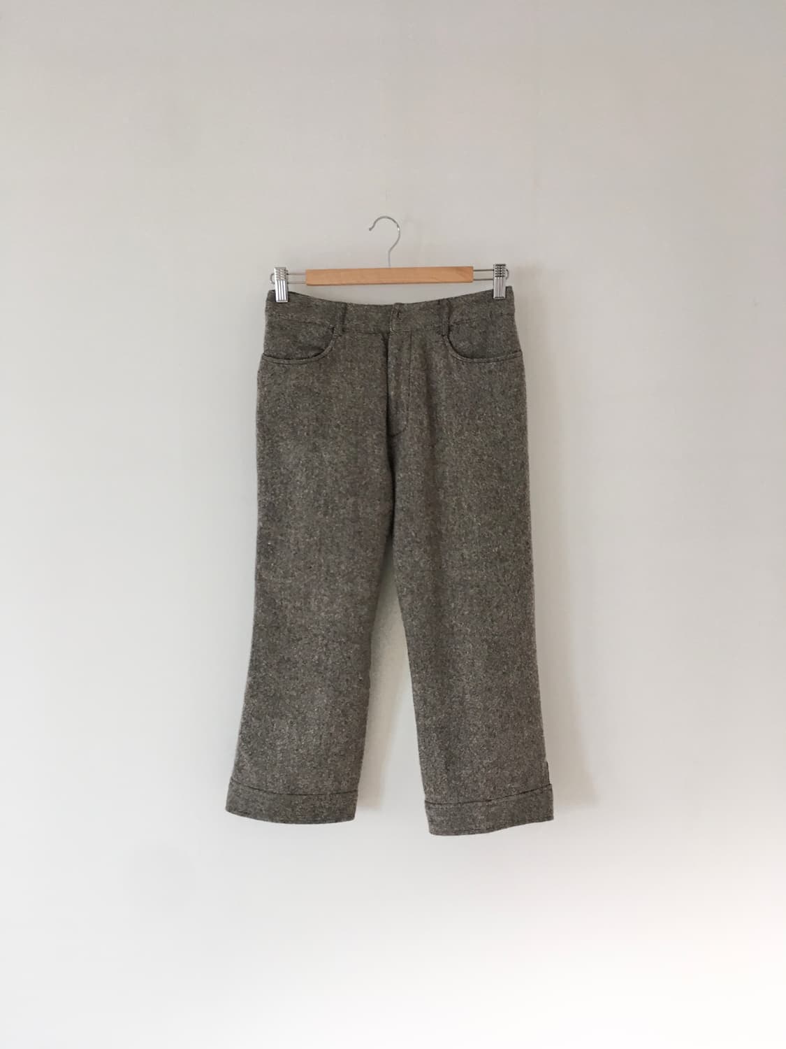 Button ankle wool pants  상품이미지1