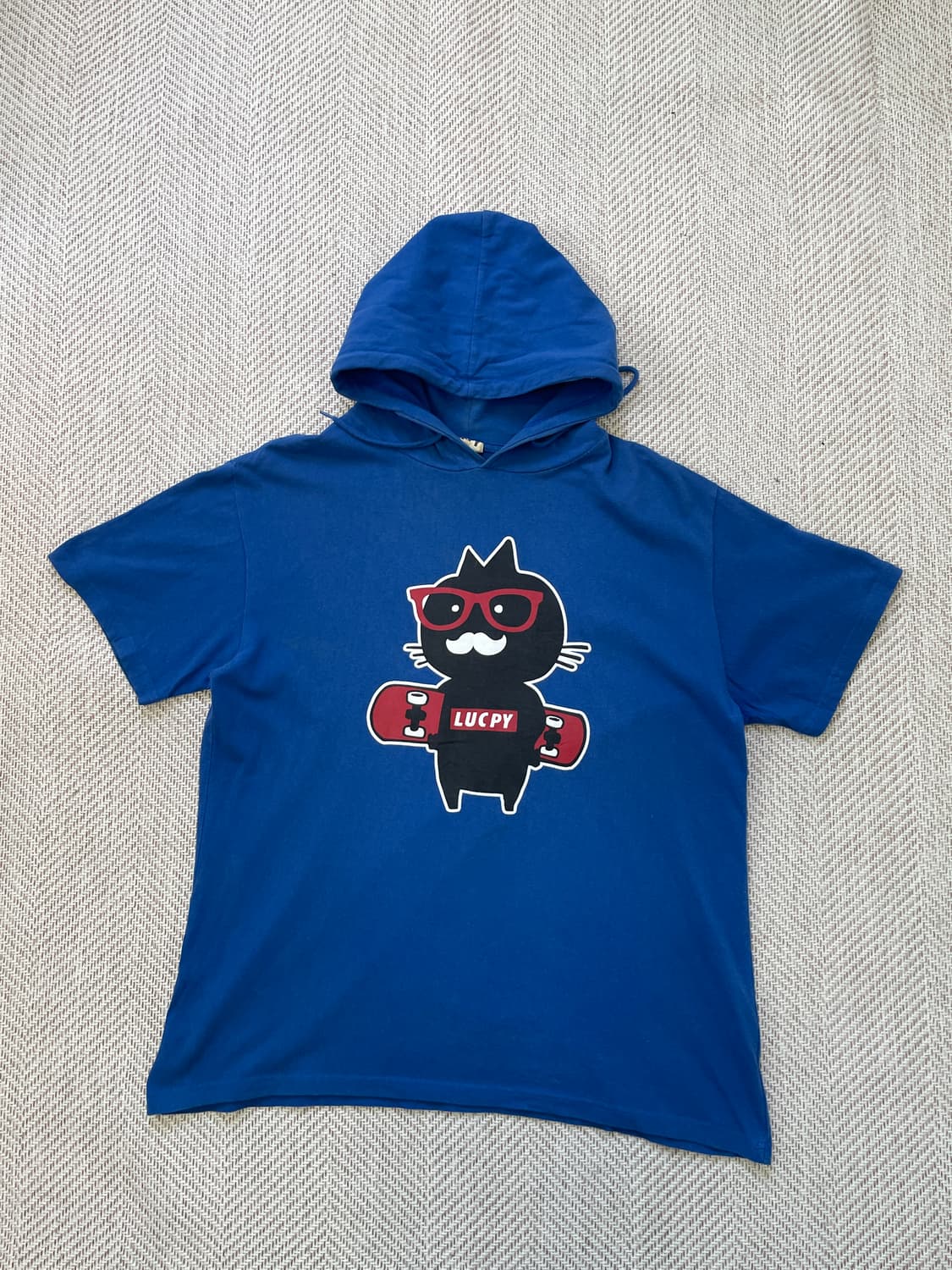 Lucpy  스케이트보드 후드 반팔 J04193 상품이미지1