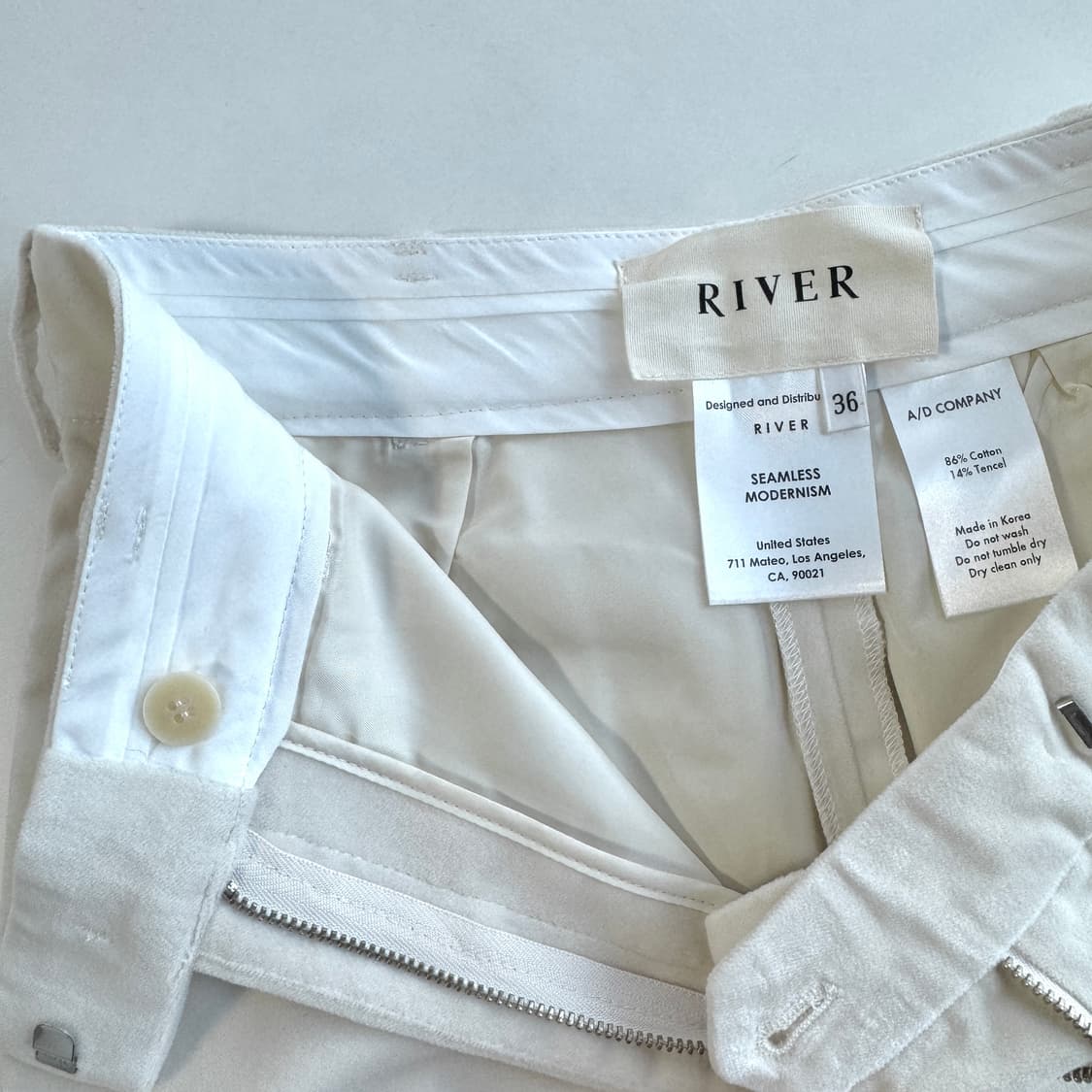 리버 RIVER 코튼 팬츠 상품이미지2