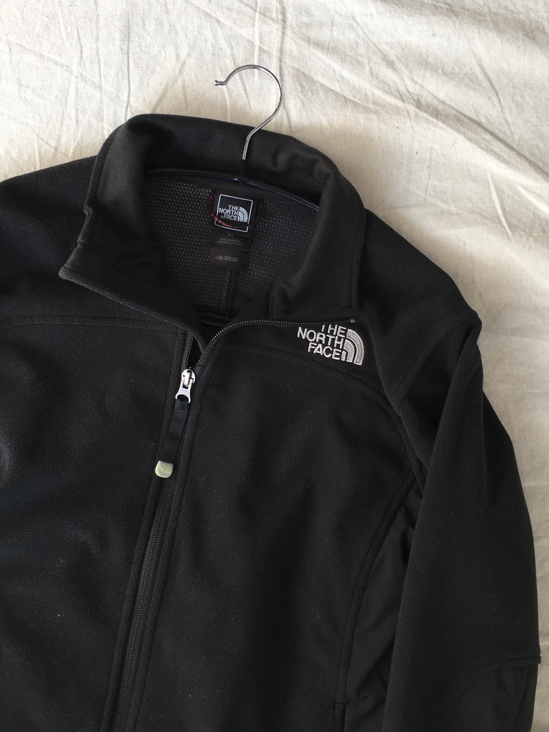 노스페이스 가슴로고 플리스 카라집업 상품이미지4