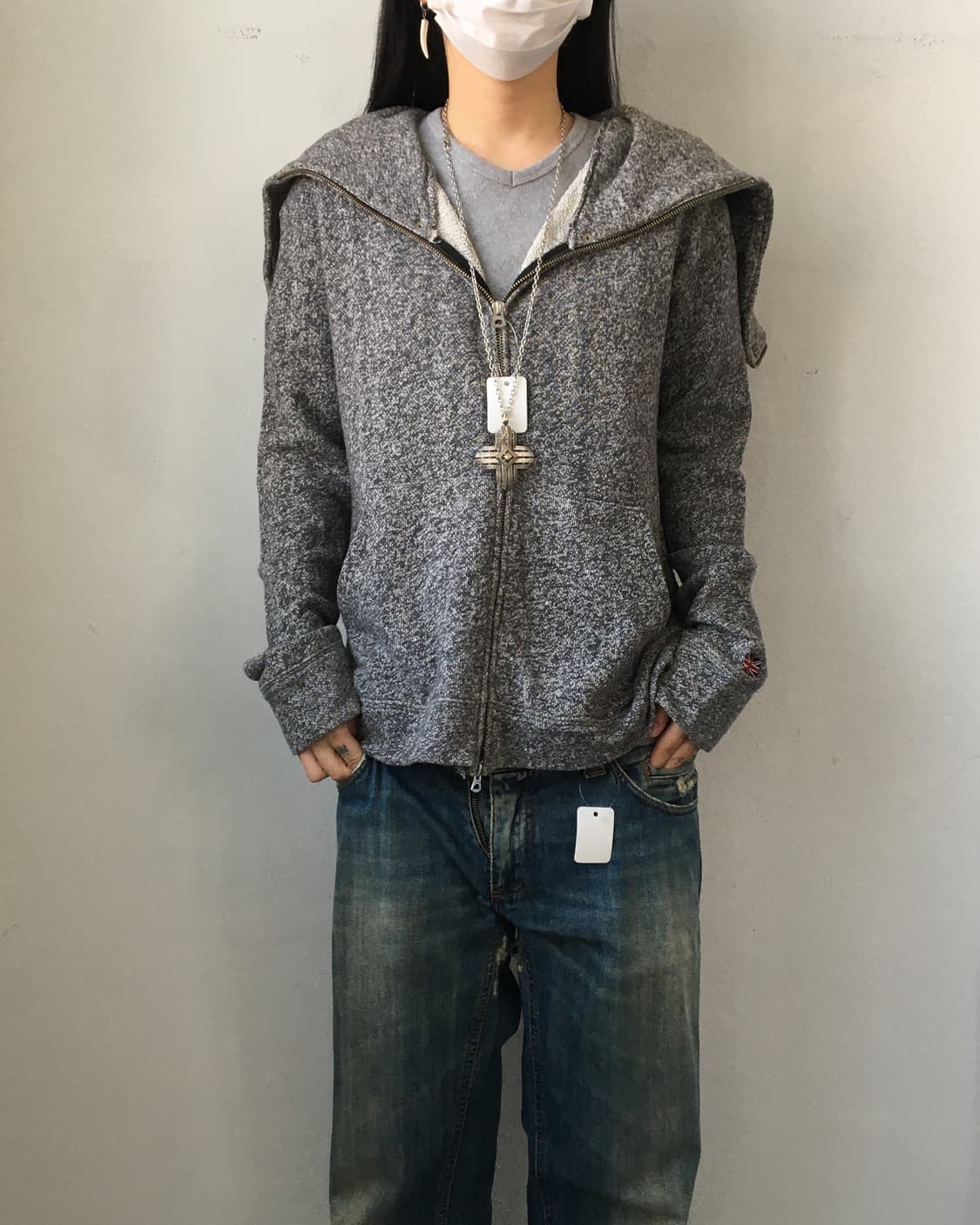 Ppfm hood zip up 상품이미지7