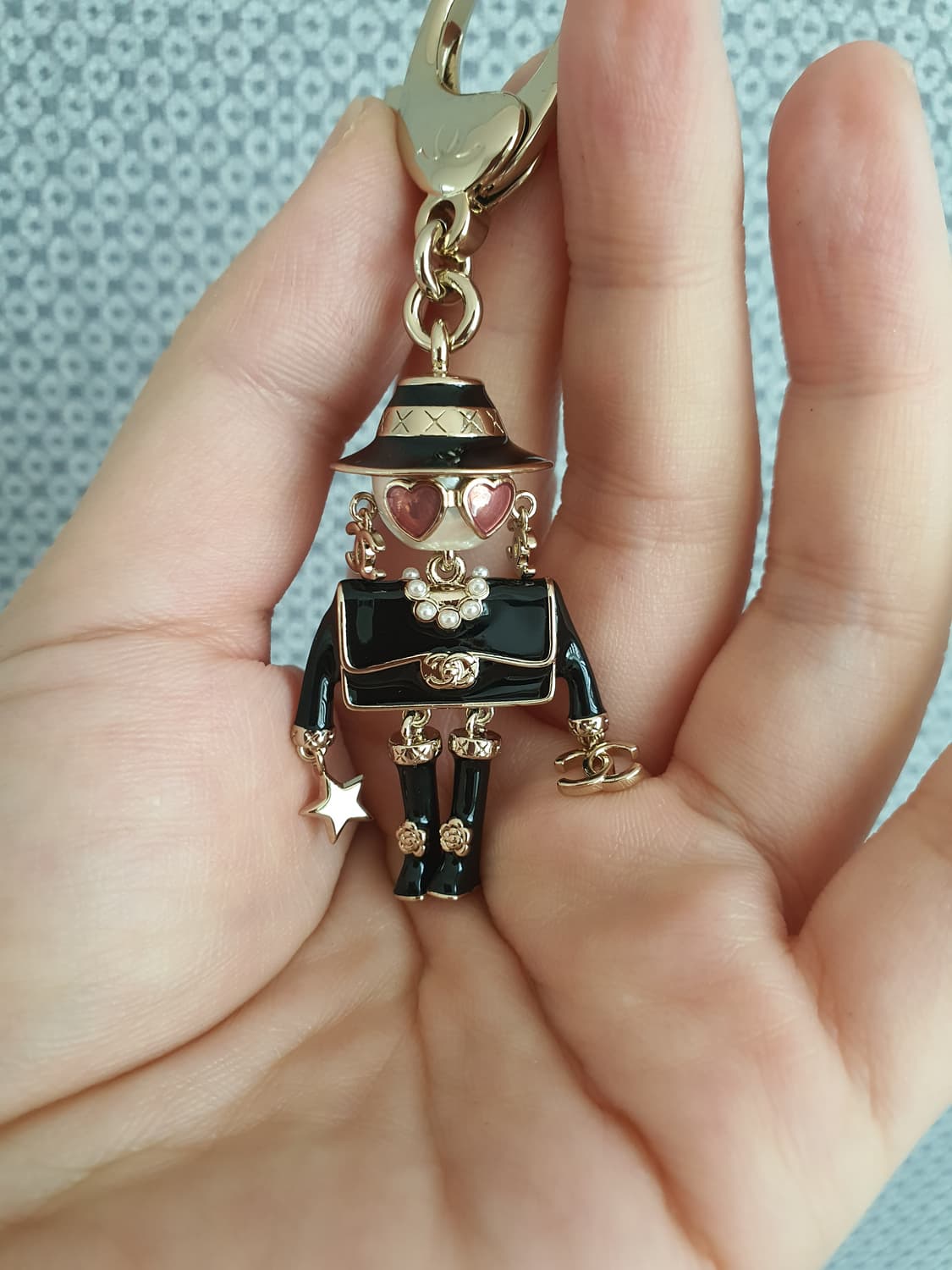 샤넬키링 샤넬백참 샤넬로봇키링 백참 새상품 최최최최상 상품이미지2