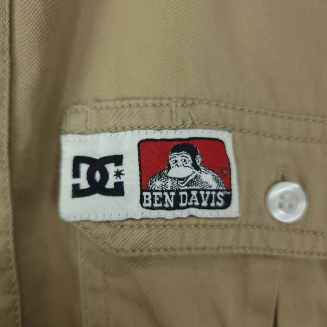 [디씨슈즈 X 벤데이비스] 투포켓 워크 하프 반팔 셔츠 M20203 상품이미지7