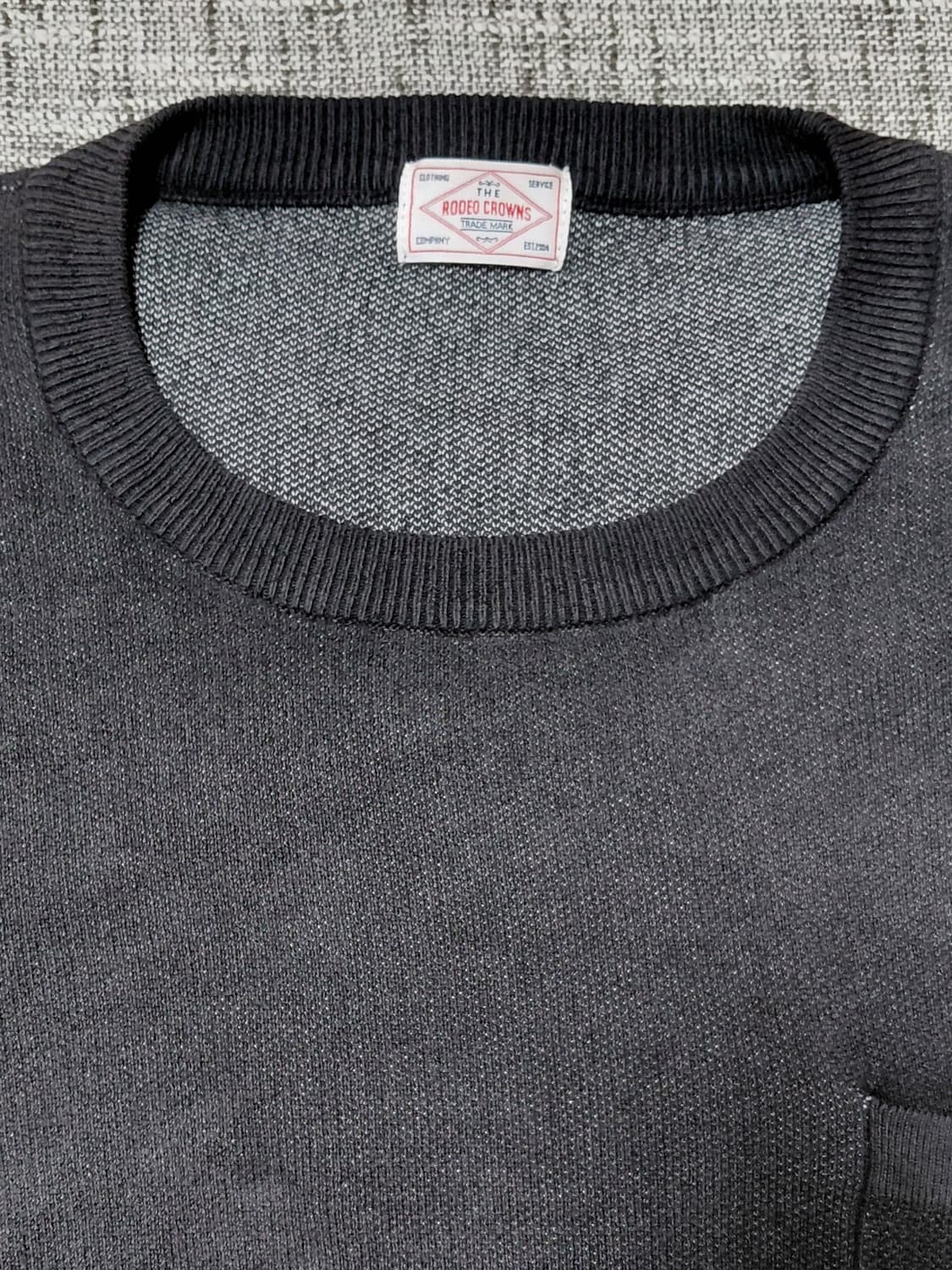 일본 RODEO CROWNS 블랙 니트 L 상품이미지2