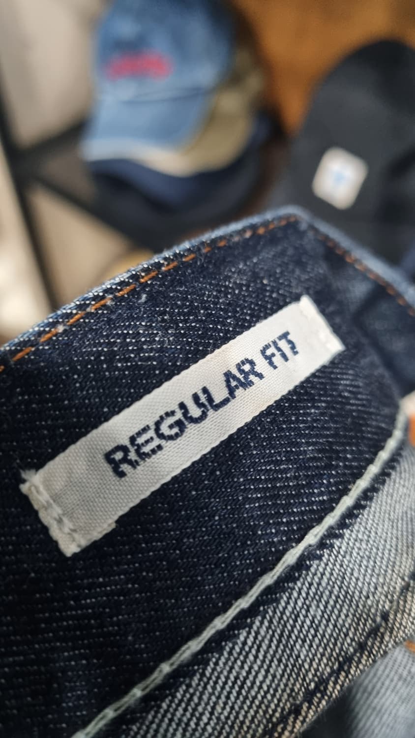 휴고보스(오렌지) 남성용 데님팬츠 진청워싱 32size 상태매우좋음 상품이미지4