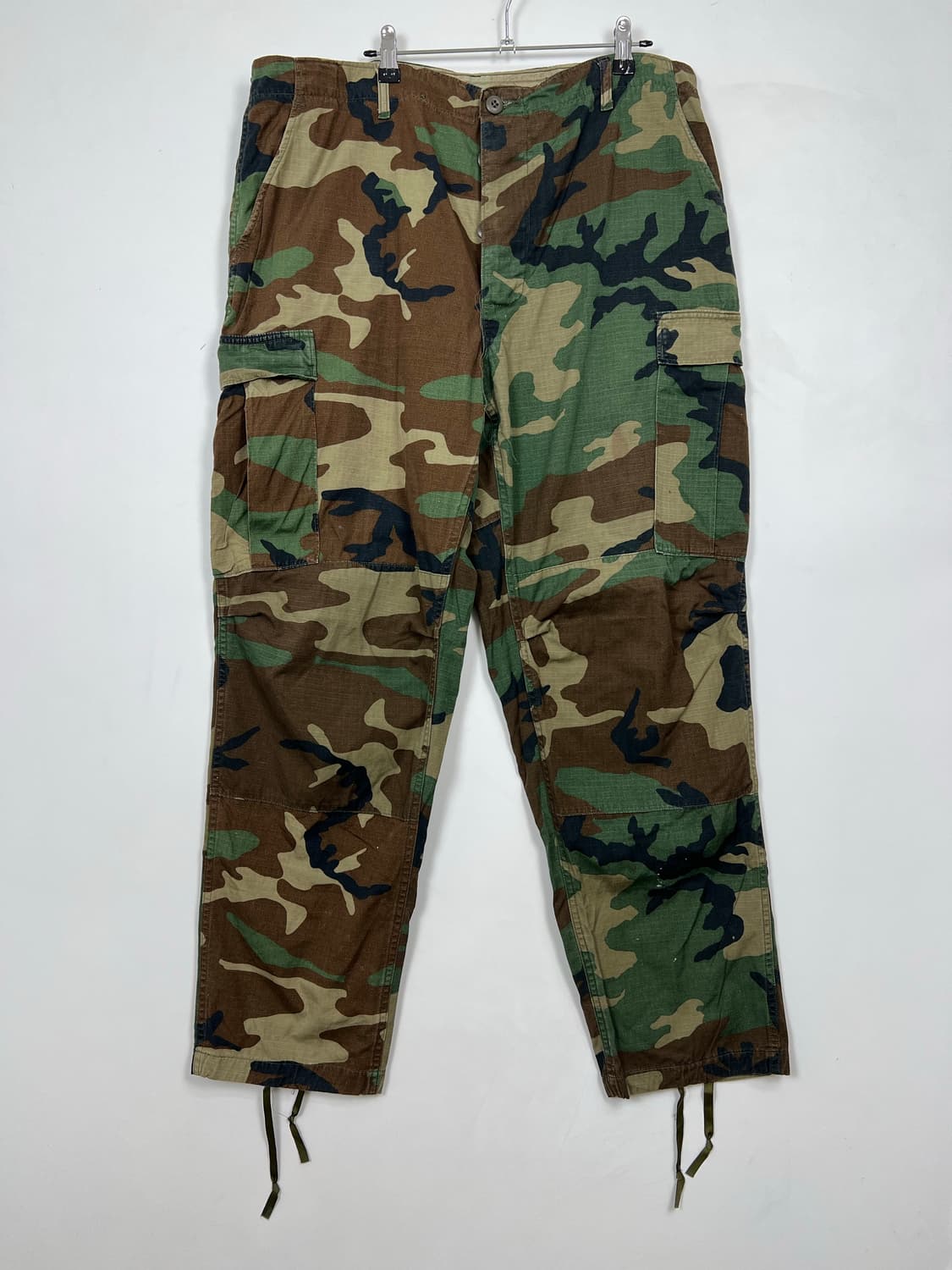 1980s Military 미군 우드랜드 카모 팬츠 상품이미지1