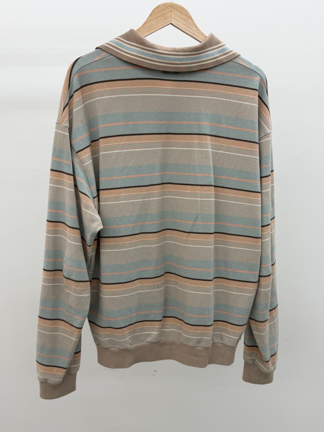 캐피탈 멀티 보더 카노코 랭글 갈라 레트로 폴로티3 상품이미지3