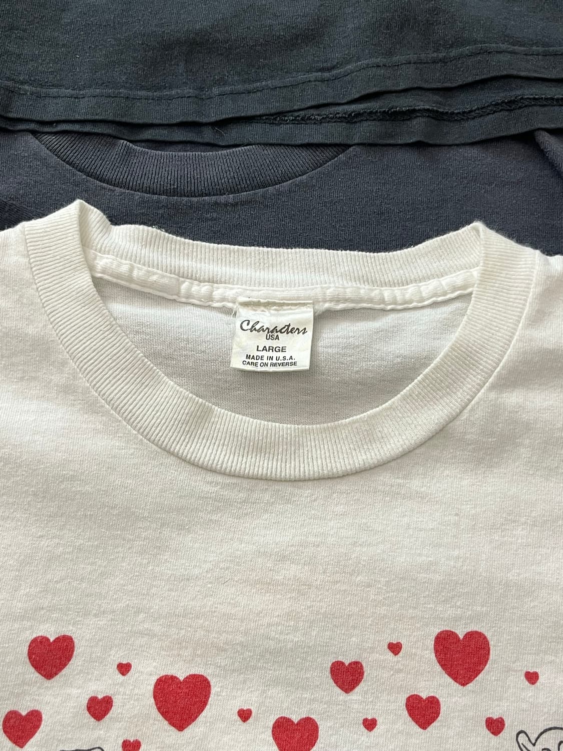 USA 빈티지 1994 베티붑 하트 그래픽 싱글스티치 티셔츠 상품이미지6