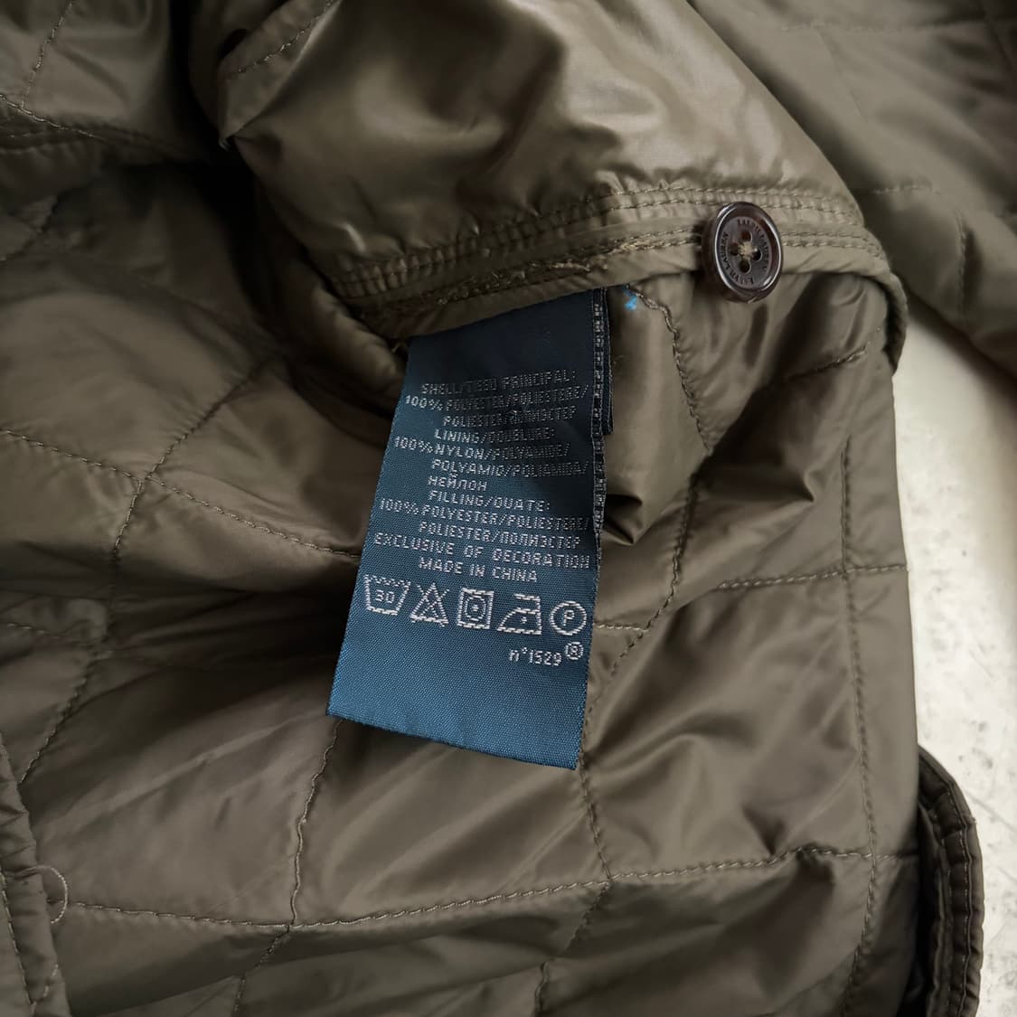 폴로 랄프로렌 빈티지 퀄티드 셔츠 자켓 M 상품이미지7