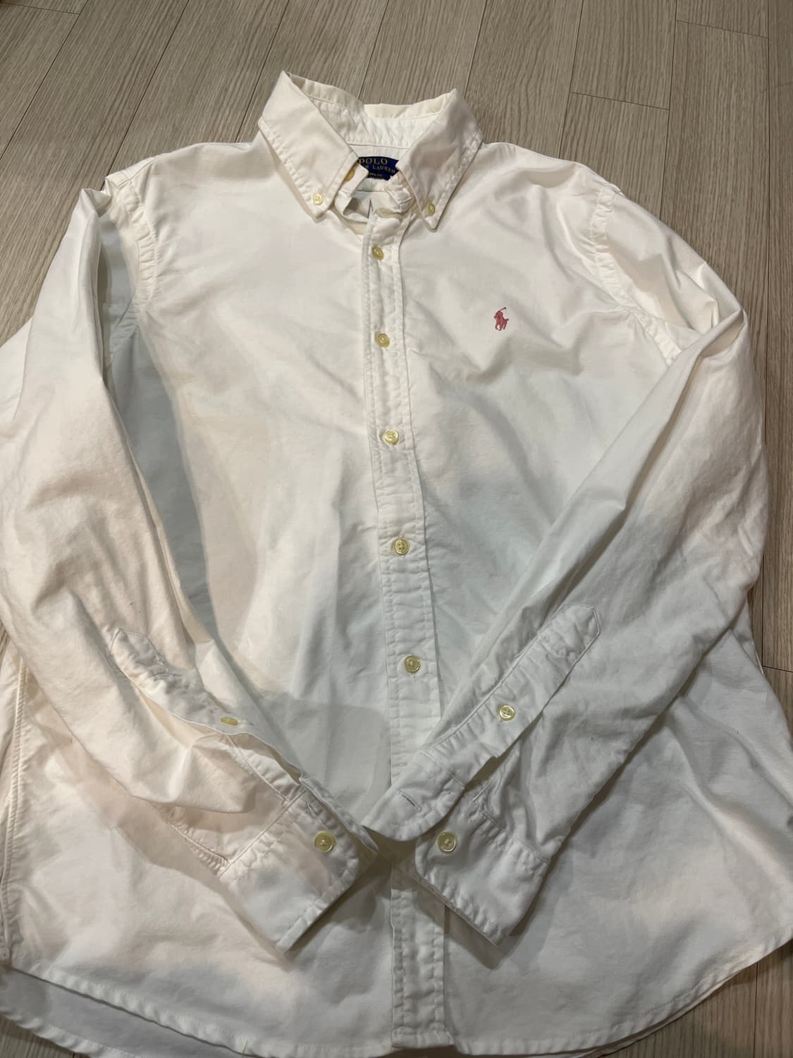 폴로 화이트 셔츠 상품이미지1