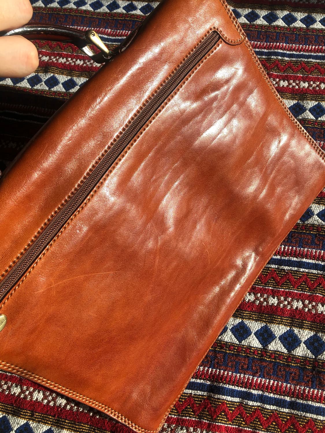 Contemax 레더 브리프케이스 상품이미지10