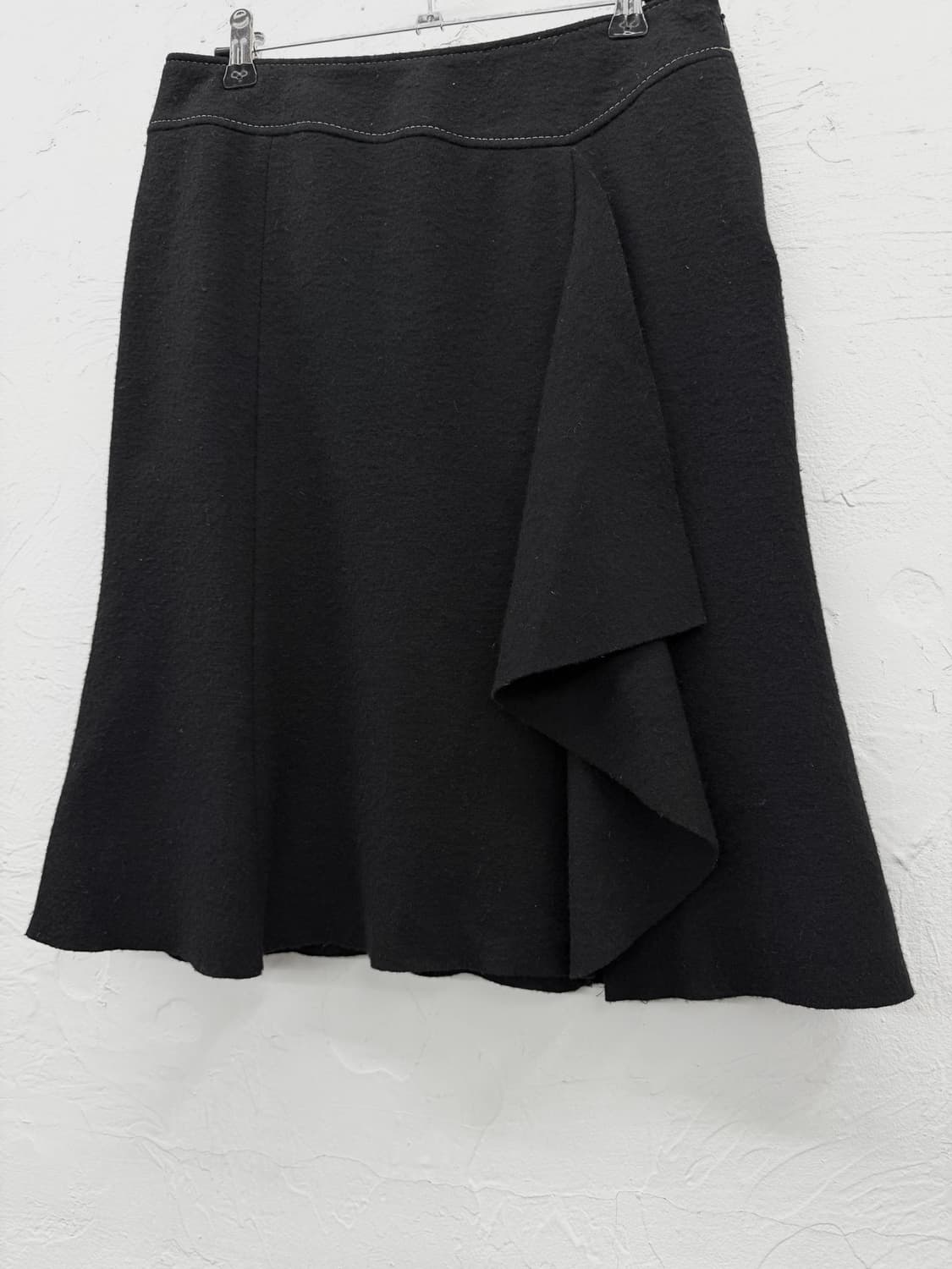 le souk 슬릿 울 스커트 상품이미지2