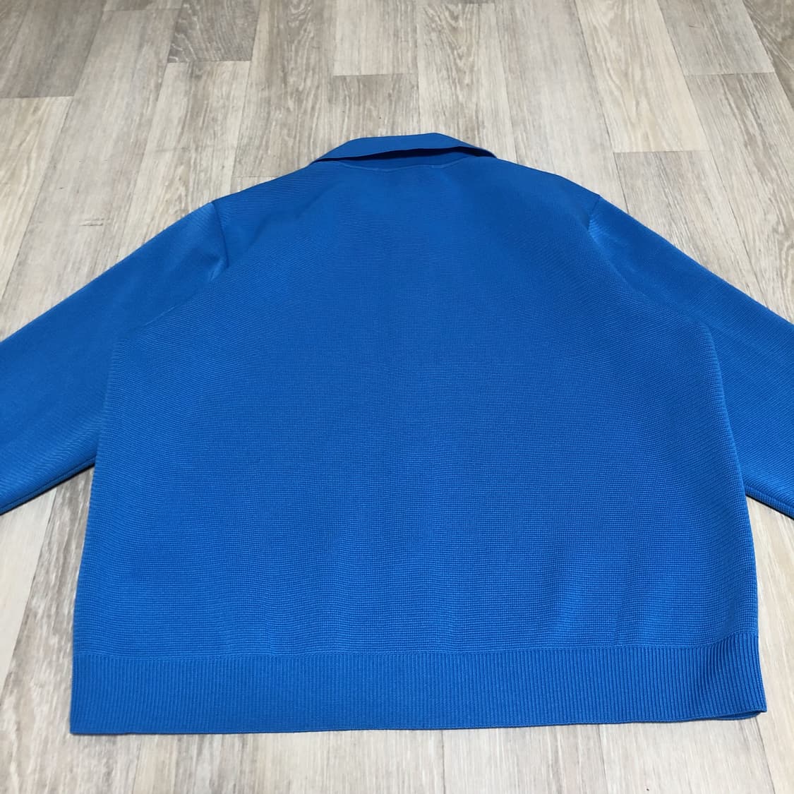 (48) 새상품 아워 레가시 OUR LEGACY 블루 이브닝 폴로 가디건 상품이미지9