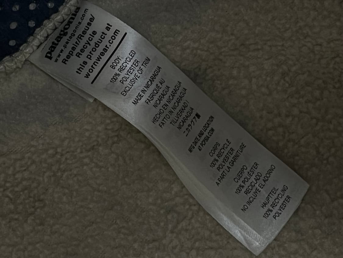 Patagonia Synchilla 파타고니아 오트밀헤더 플리스 자켓 상품이미지4