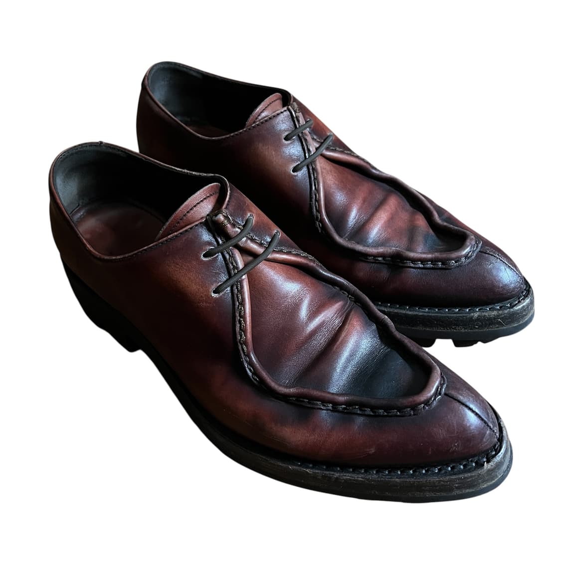 프라다 테라코타 빈티지 브라운 로퍼 255~265 상품이미지1