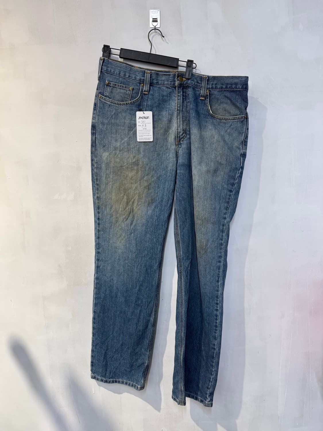 칼하트 중청 데님팬츠 상품이미지3