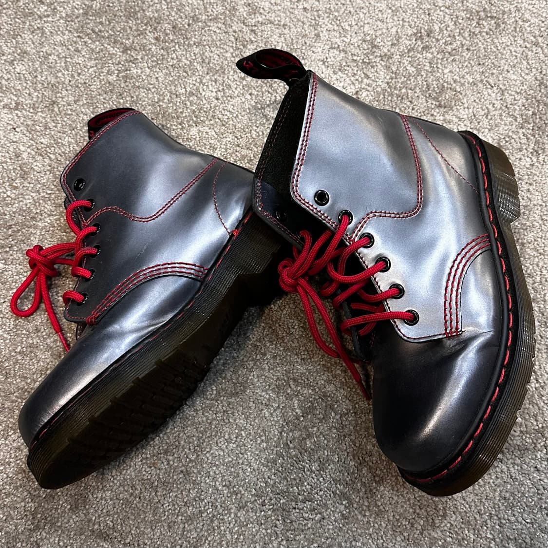 닥터마틴 1460 파스칼 레드 스티치235 상품이미지1