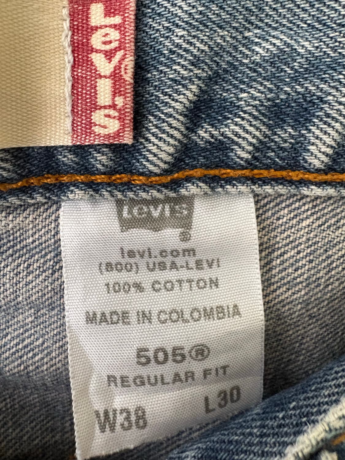 Levi's 505 빈티지 리바이스 505 W38 L30 상품이미지5