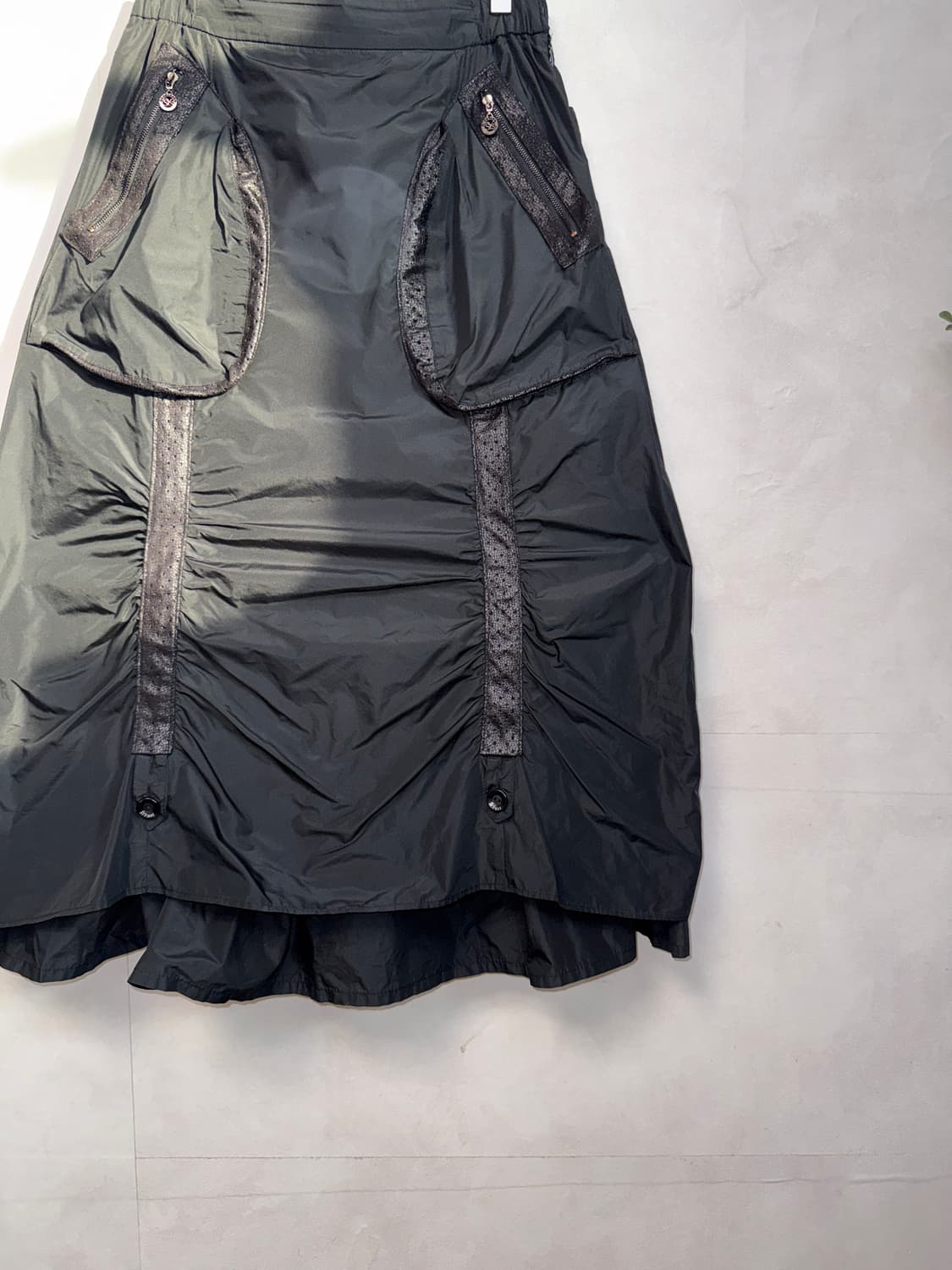Sysmax black balloon shirring cargo sk 상품이미지3