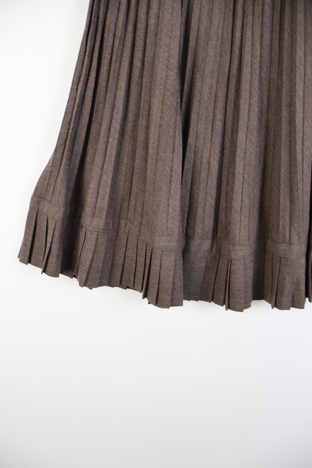 Jpn Brown Wool Midi Skirts 상품이미지5