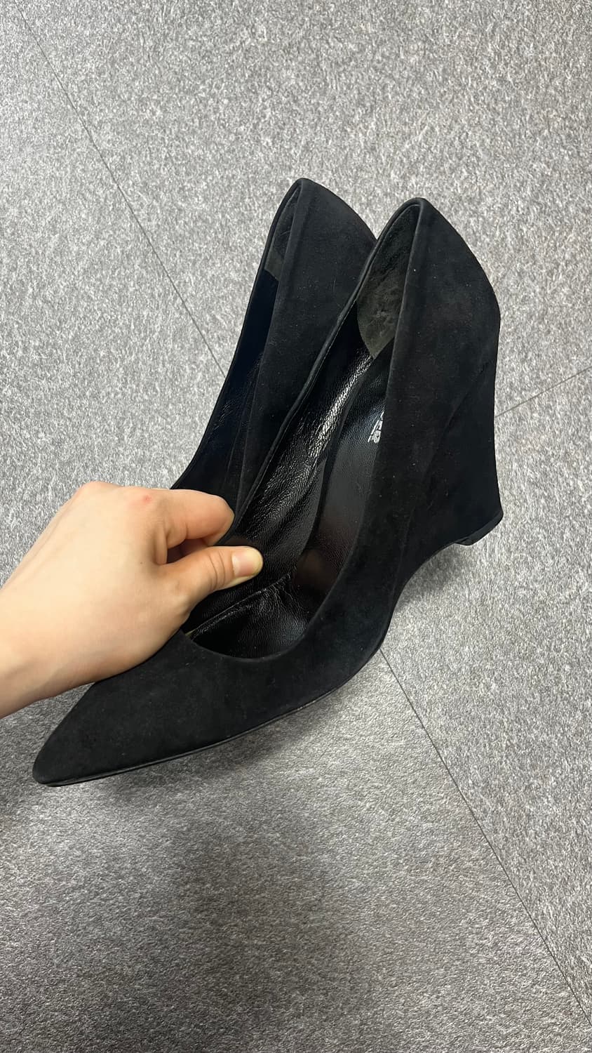 질샌더 스웨이드 웨지힐 상품이미지6