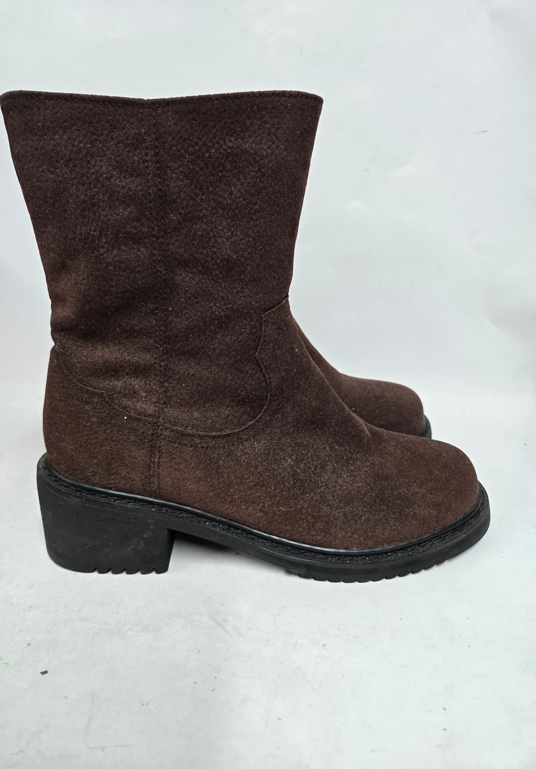 분홍코끼리  스웨이드 털 부츠 235mm 상품이미지1