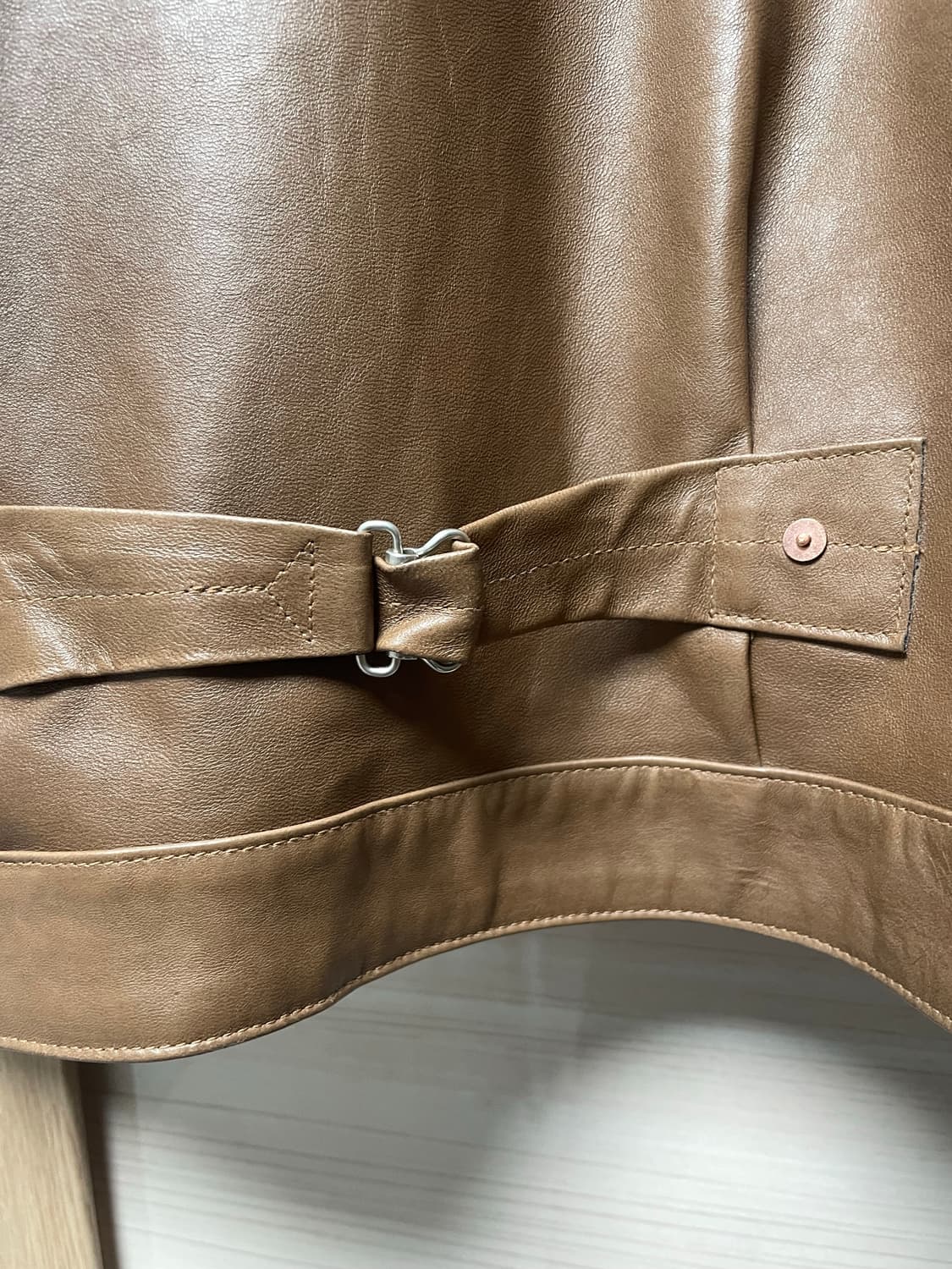 아카펠라클로딩 고트스킨 1세대 가죽자켓44 상품이미지4