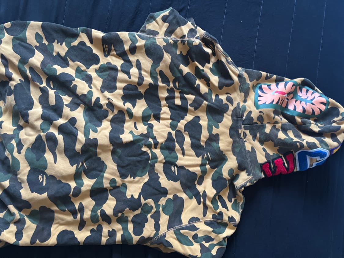 *정품* 베이프 샤크후드집업 황계 상품이미지2