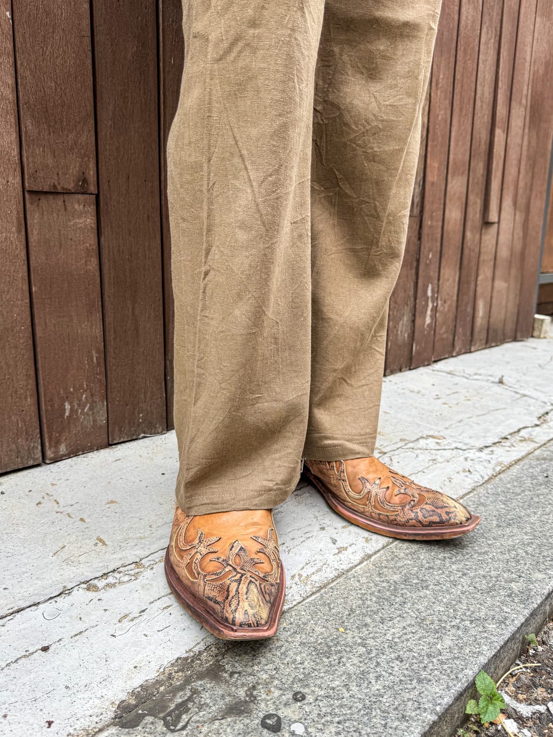 Vintage Wide Cargo Flare Pants 상품이미지3