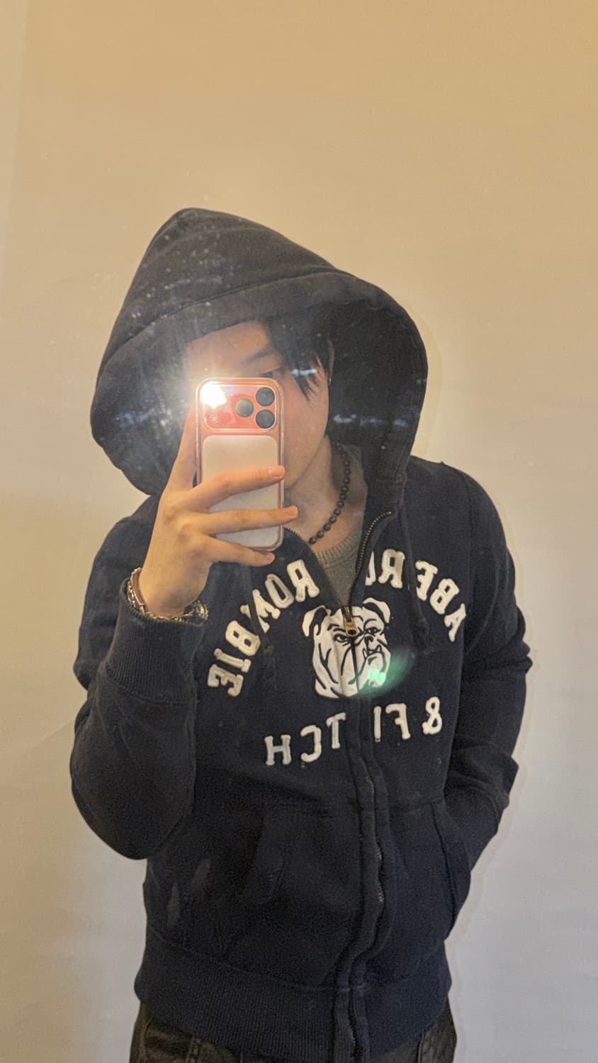 아베크롬비 희귀 불독 후드집업 상품이미지1