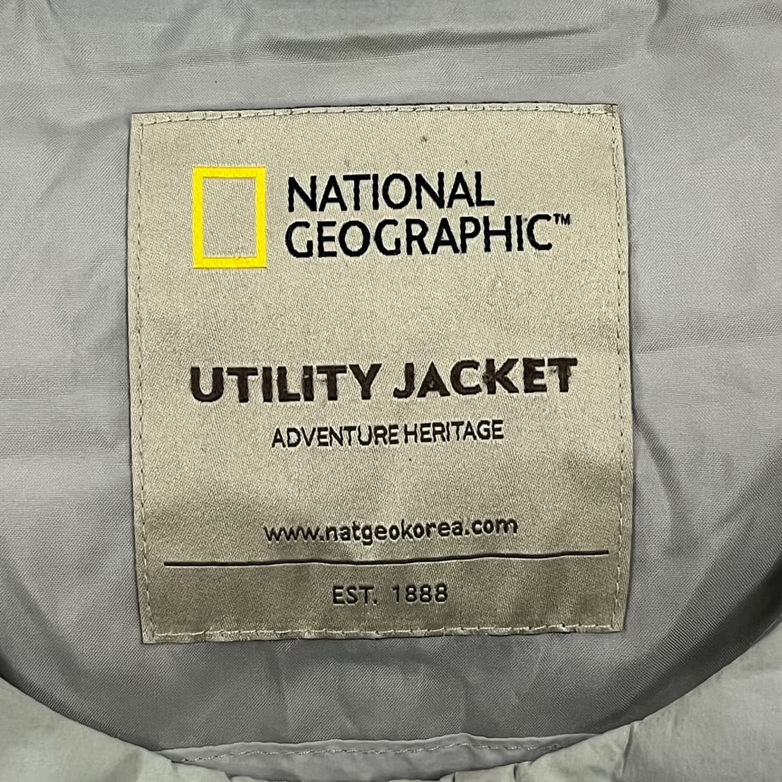 [정품/XL] 내셔널지오그래픽 유틸리티 패딩 자켓 b18 상품이미지5