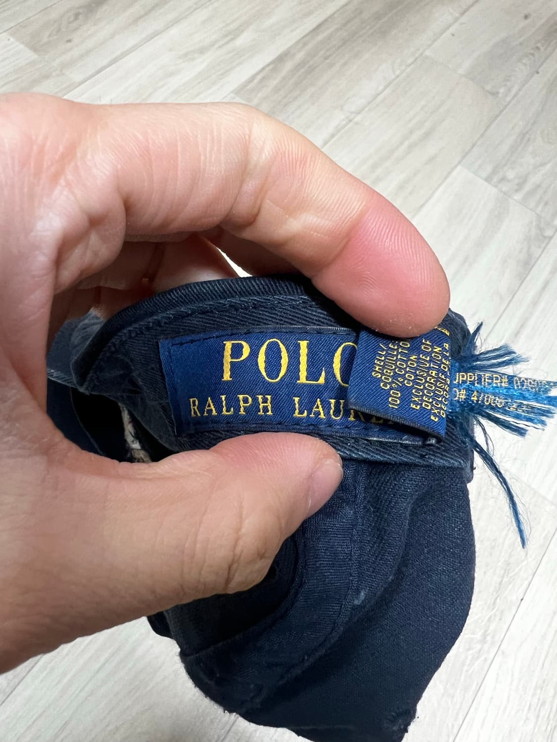 폴로 랄프로렌 베어 볼캡 네이비 상품이미지2