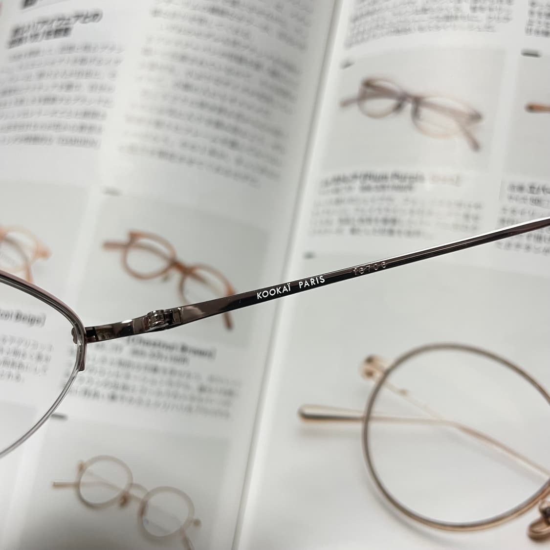 KOOKAI paris 쿠카이 캣아이 반무테 안경 상품이미지6