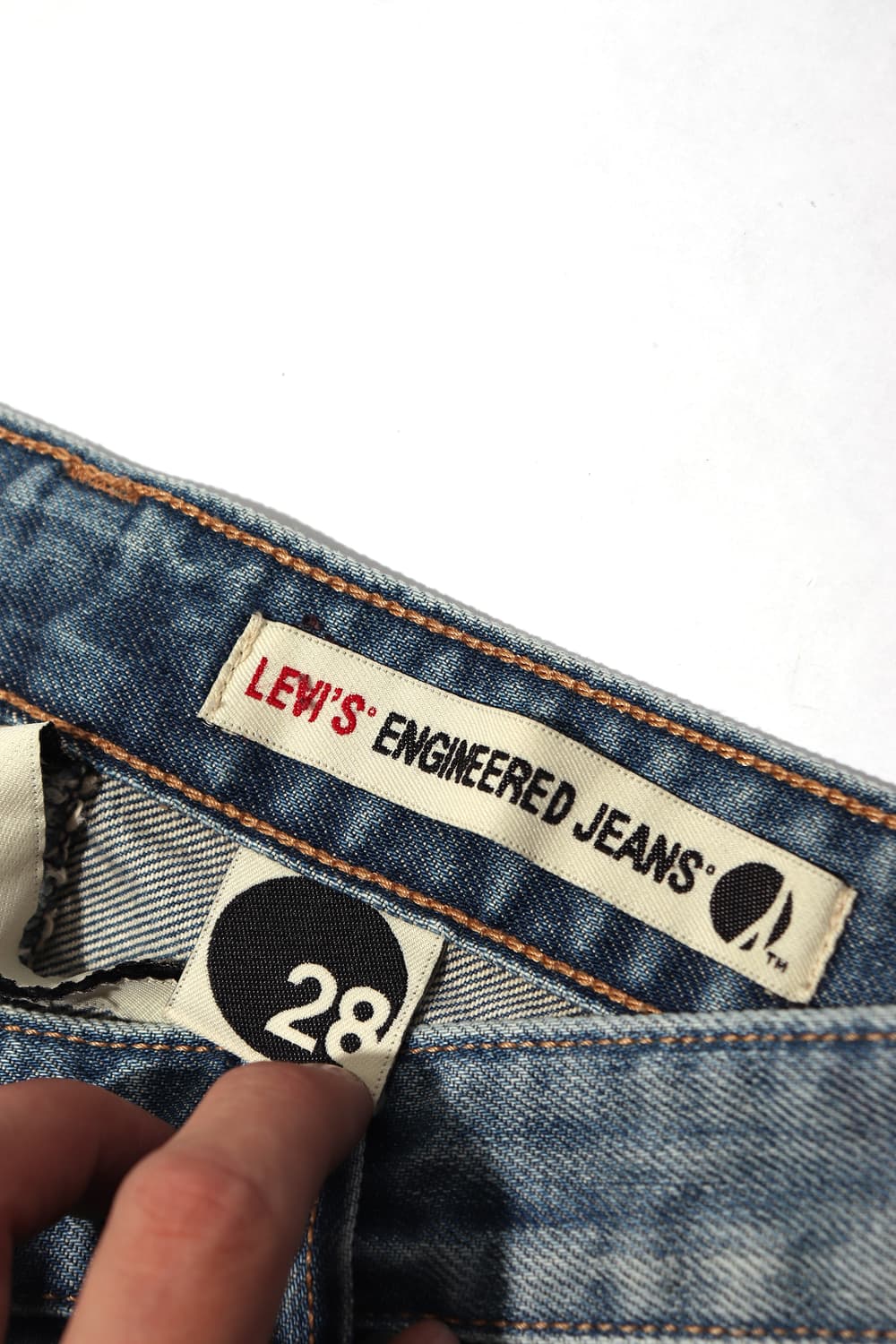 LEVIS 엔지니어드 데님 팬츠 women 28 상품이미지5