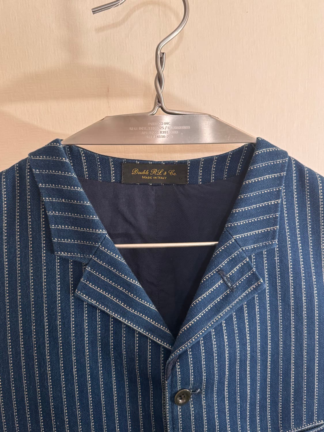 RRL 스트라이프 베스트 상품이미지2