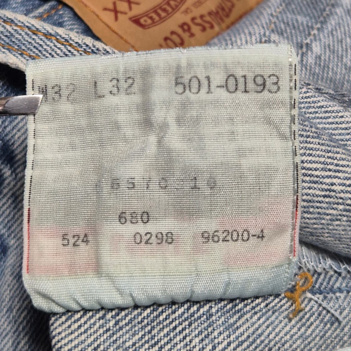 [32]90s US Made 리바이스 501 -420 상품이미지6