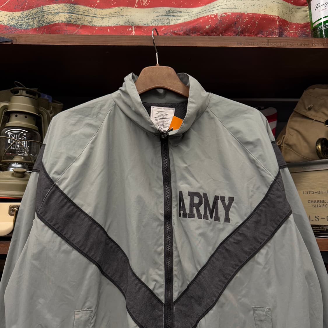 M/R 00s IPFU 1세대 US ARMY 오리지널 V 스카치 바람막이 상품이미지3