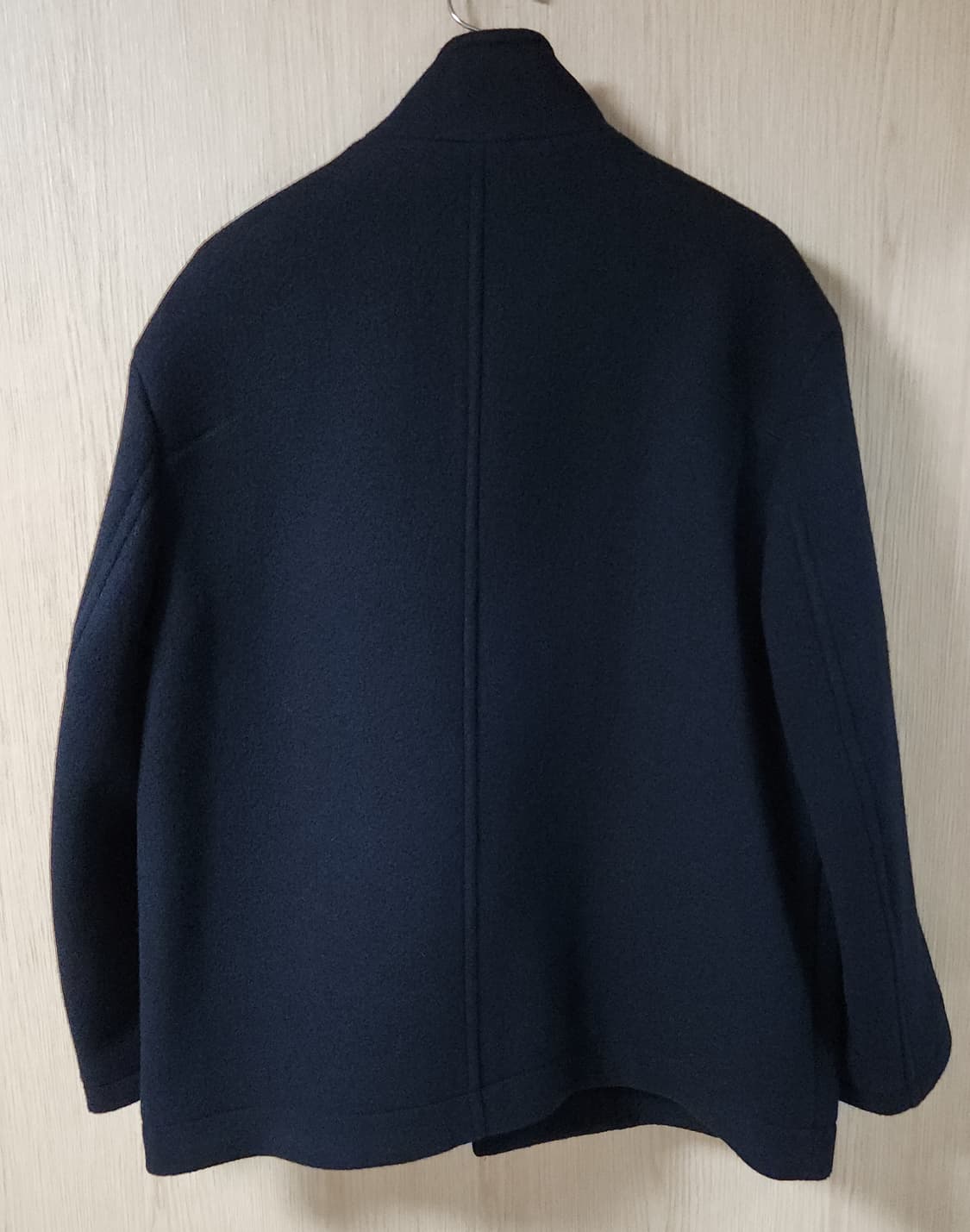 (착샷) 인사일런스 지블링 하프 코트 피코트 상품이미지5