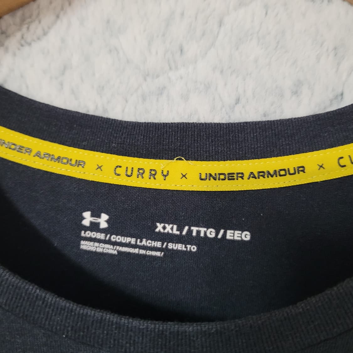 G590 [2XL] 언더아머 커리 반팔 티셔츠 상품이미지2