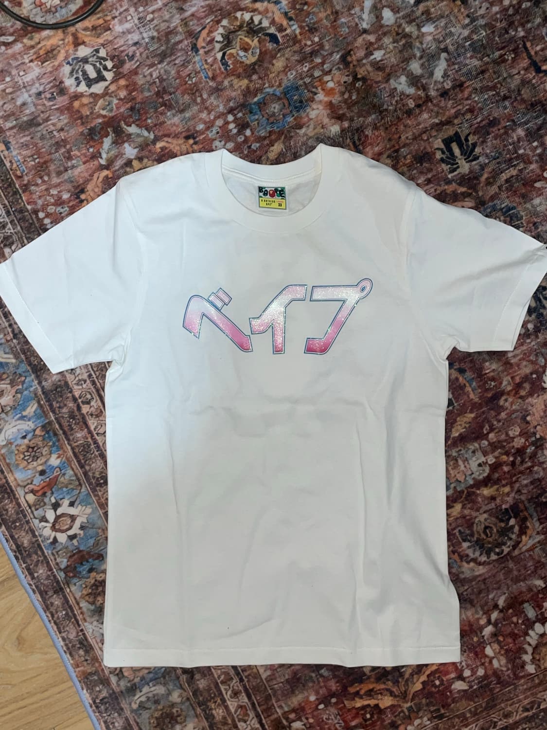 (새상품) Katakana bape tee 카타카나 베이프 반팔티 상품이미지3