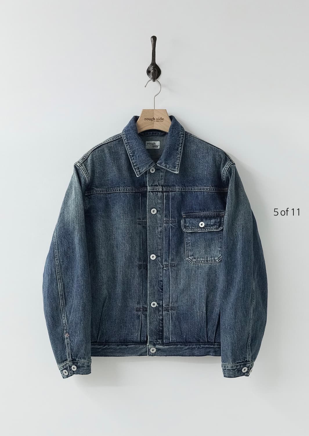 26SS Rough Side 트러커 1세대 데님 자켓 새상품 상품이미지1