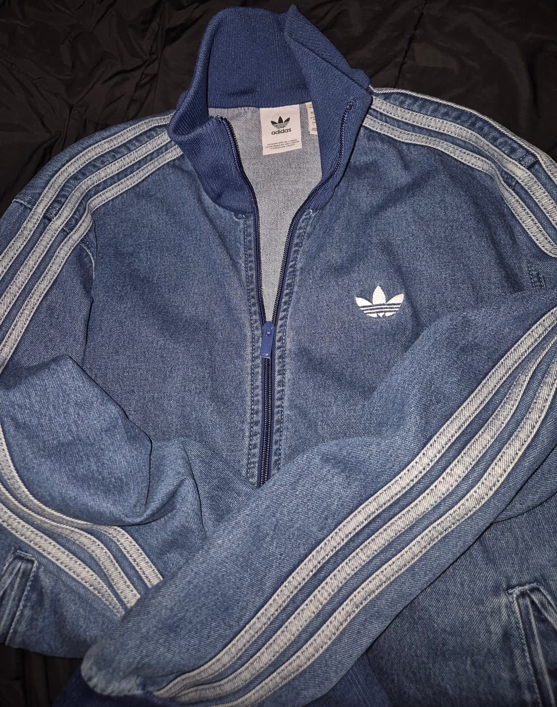 아디다스 데님 파이어버드 져지 L 상품이미지1