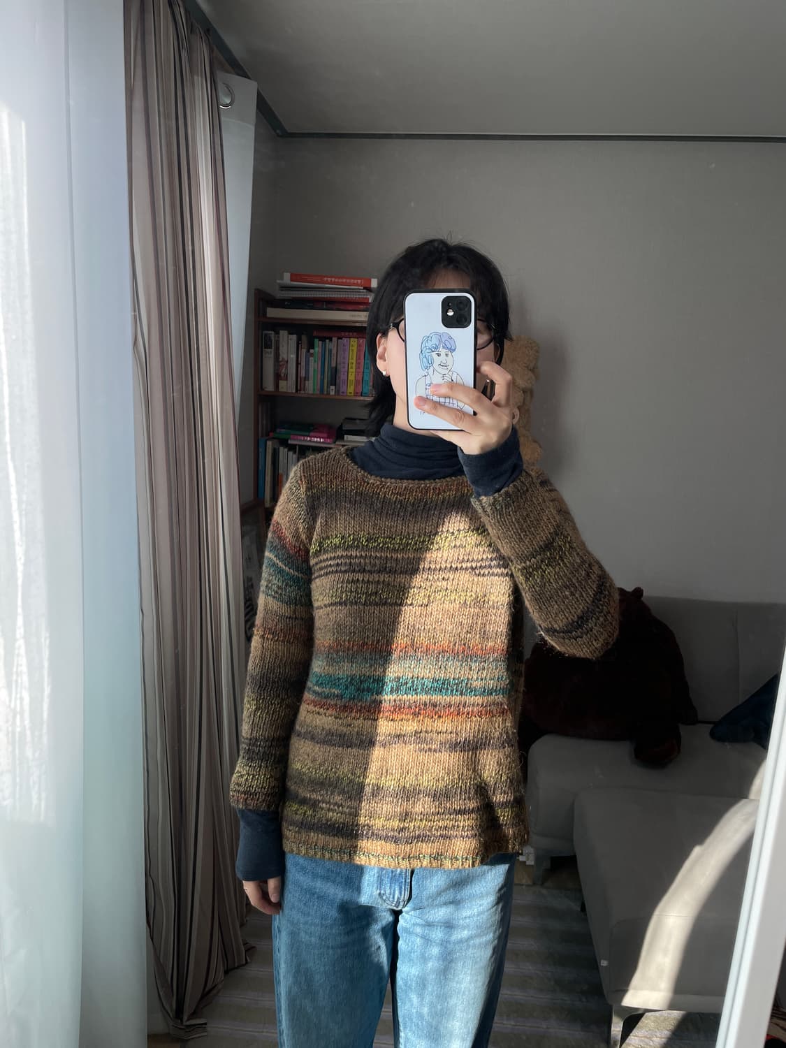 23 vingt-trois arrondissements 모 소재 니트 상품이미지1