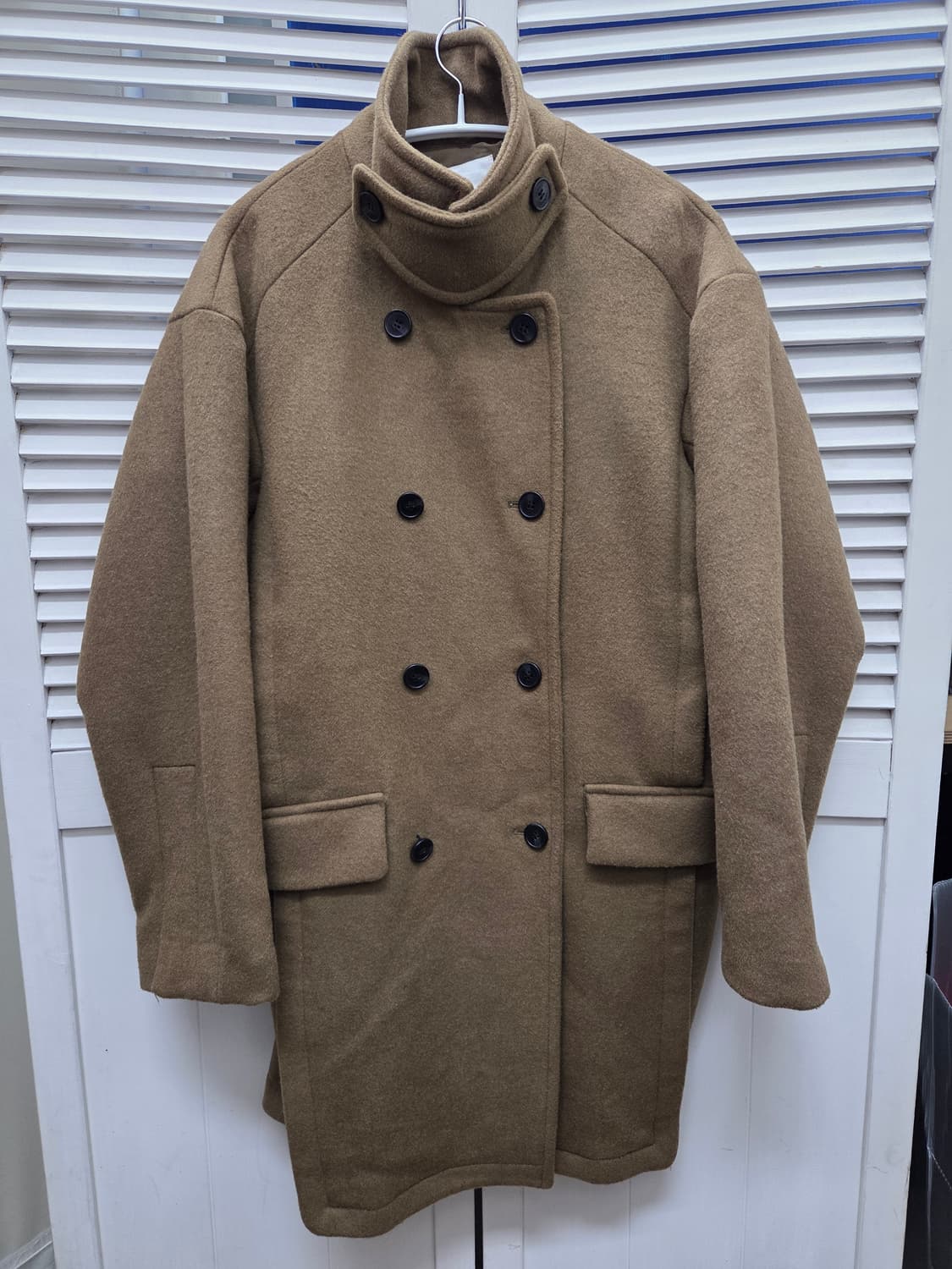 톰보이 더블 울 코트 상품이미지2