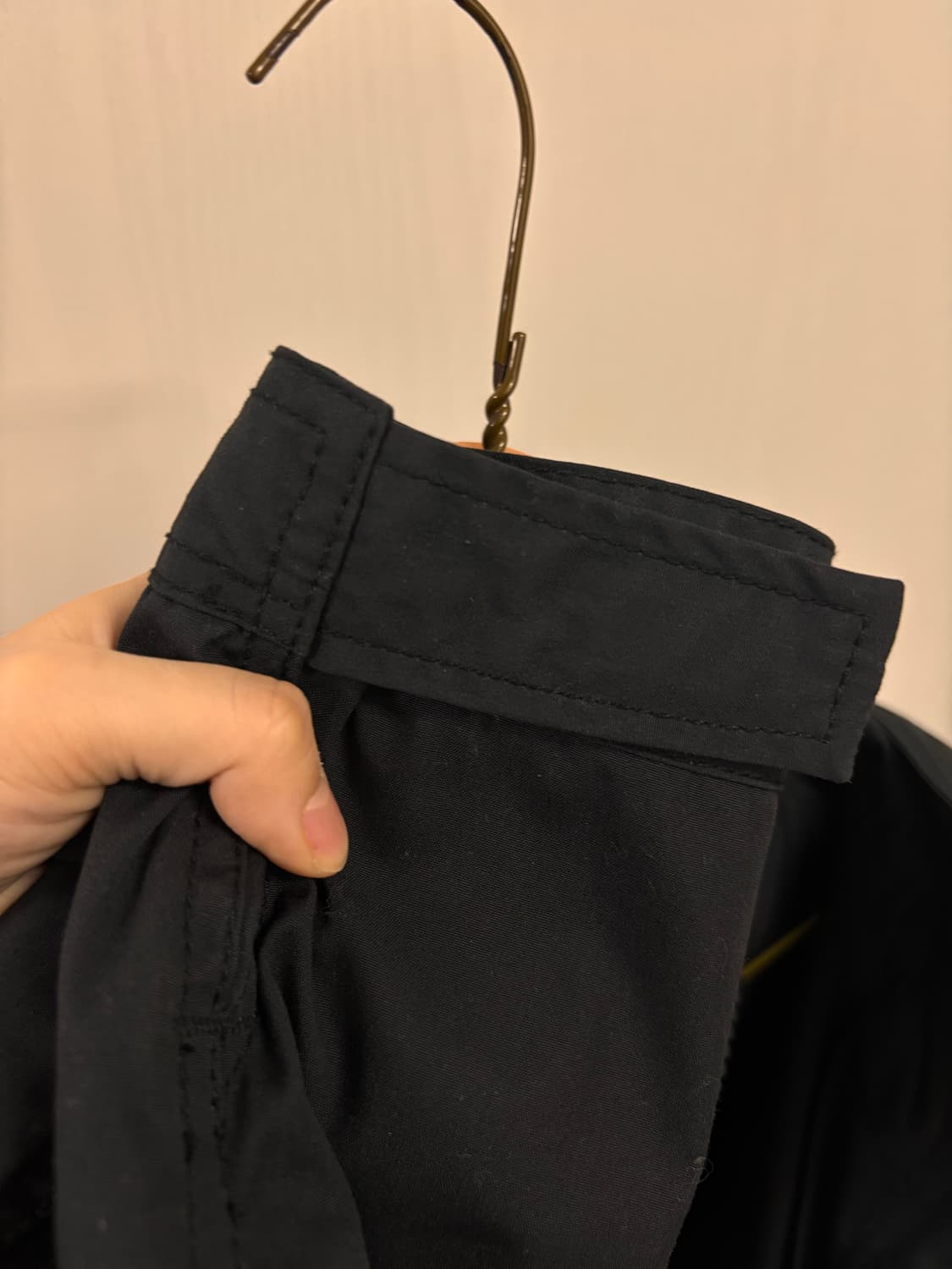 노스페이스 퍼플라벨 여성 블랙 후드 자켓 s  상품이미지6