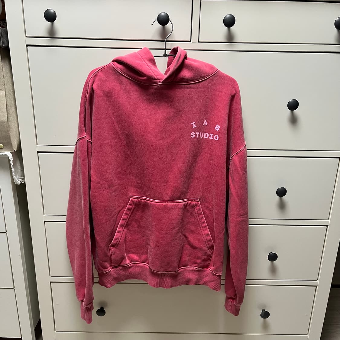 아이앱 스튜디오 피그먼트 후드&색 코랄 상품이미지2