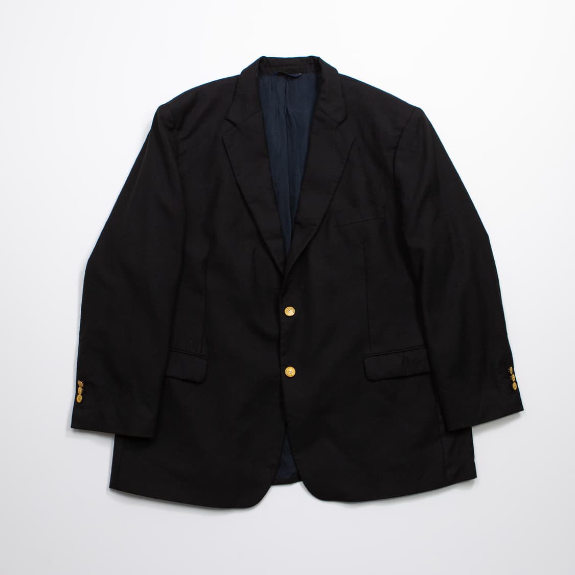 브룩스 브라더스 워터베리 버튼 금장 블레이저 블랙 상품이미지1